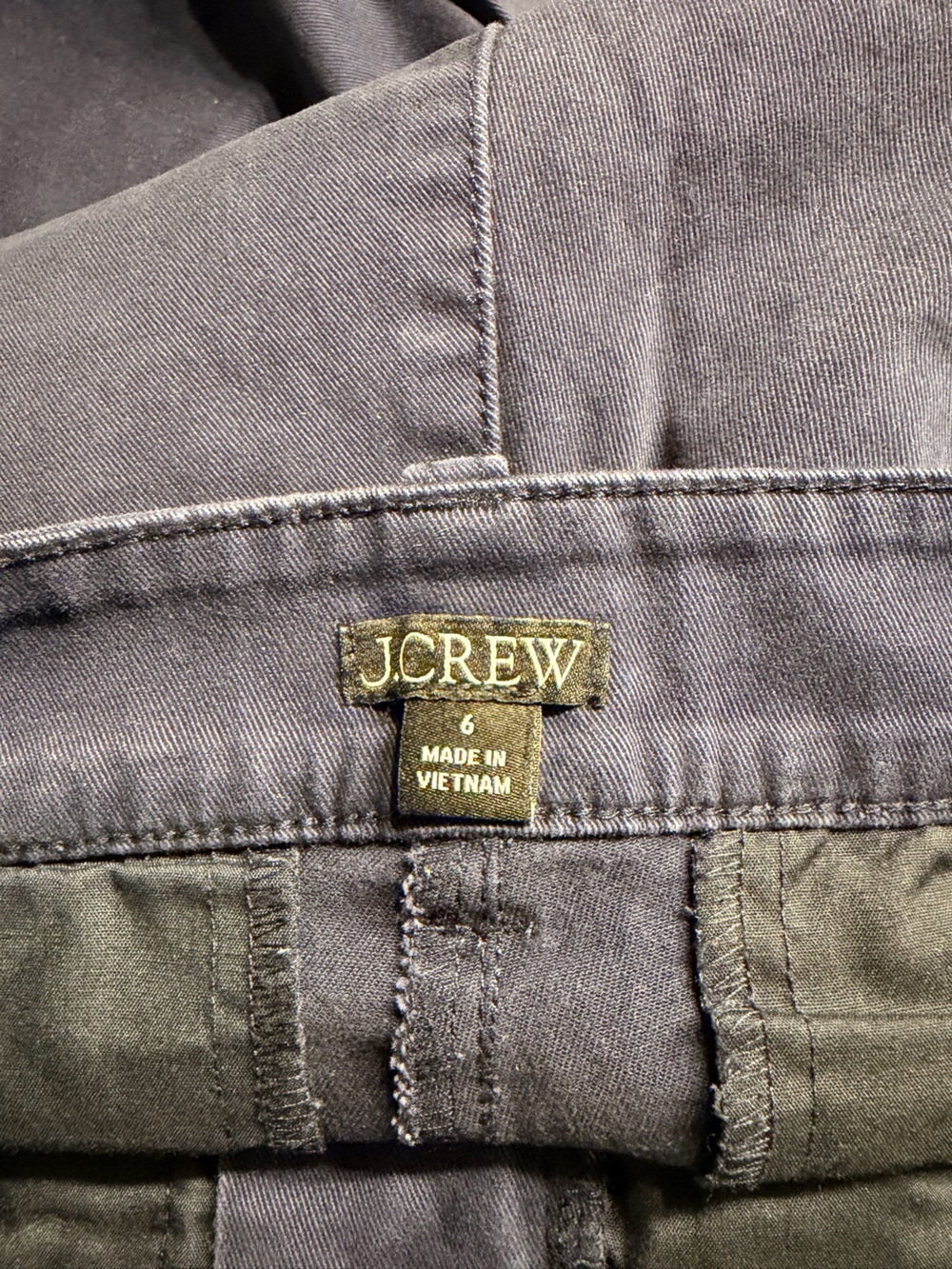 J.Crew Women’s Kate Straight-Leg Pant Chino in Navy Blue, Size 6 - Picture 10 of 11